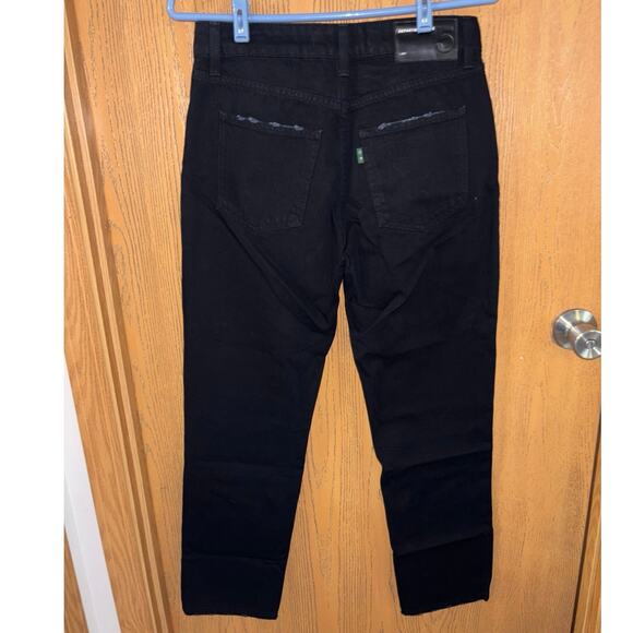 Department Five women’s black denim carma button fly straight leg pants NWT 28 - Picture 8 of 12